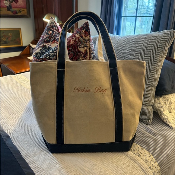 XL “Birkin Bag” Custom Boat Tote - Picture 4 of 11
